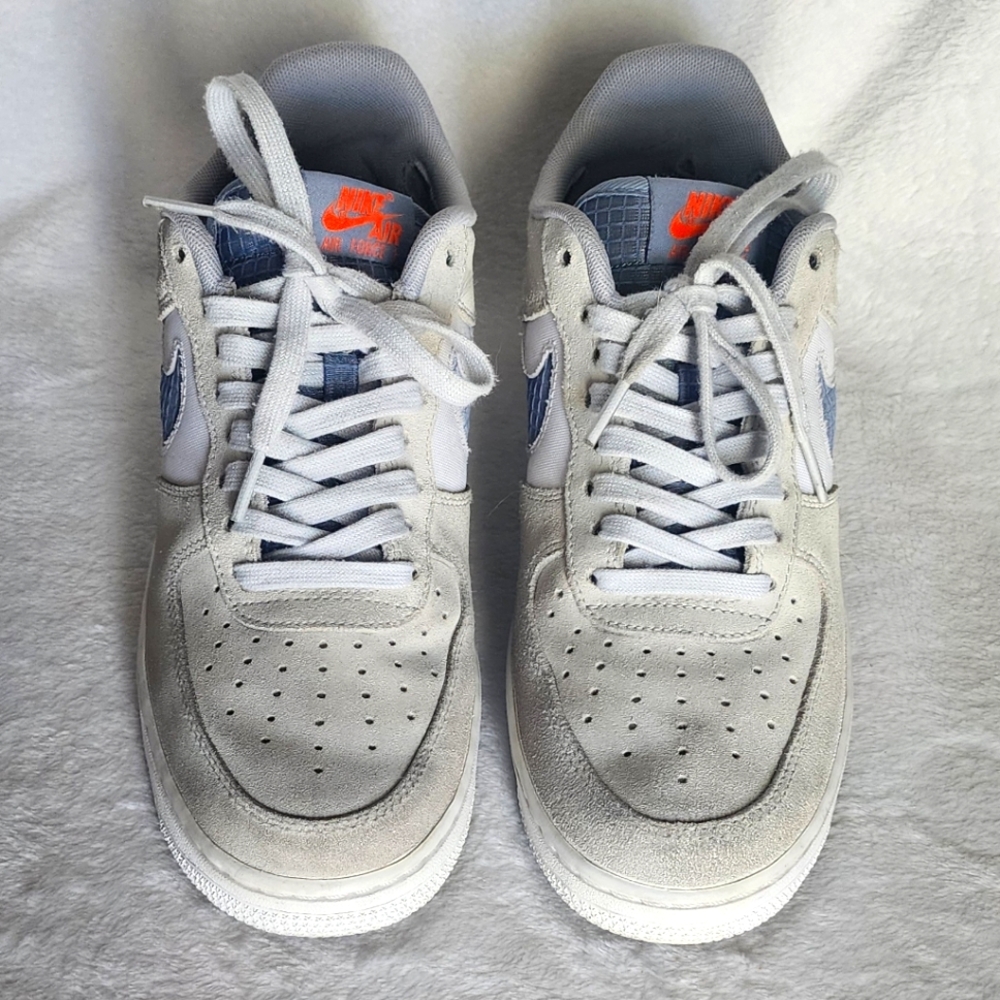 Nike Air Force 1 Low Pure Platinum Indigo Fog